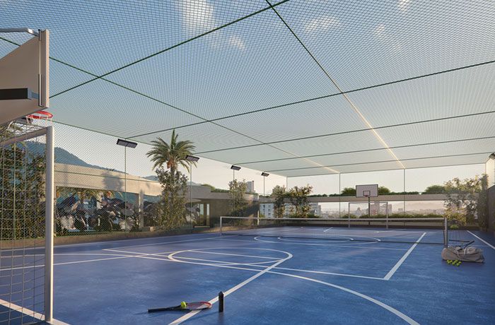 Quadra poliesportiva